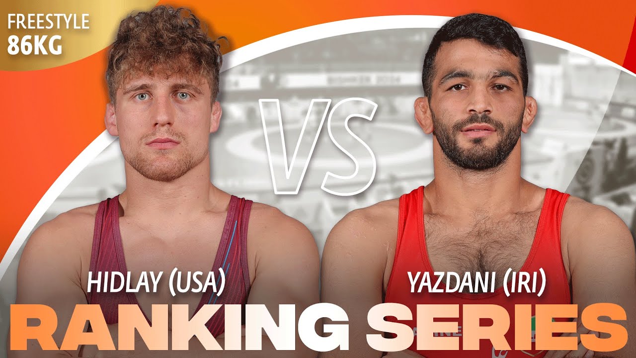 Trent HIDLAY (USA) vs. Hassan YAZDANI (IRI) | 2024 Hungarian Ranking Series| Gold Medal | FS 86Kg background