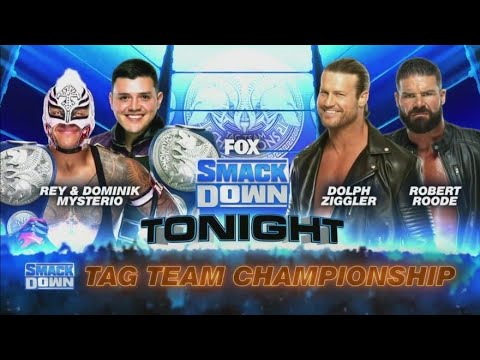 Rey & Dominik Mysterio vs Robert Roode & Dolph Ziggler (Full Match Part 2/2) background