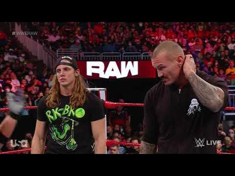 Randy Orton Returns and with Riddle confronts Aj Styles & Omos (Full Segment) background