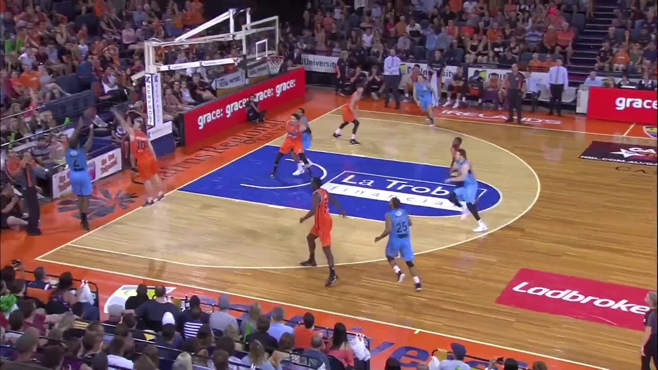 Cairns Taipans vs. New Zealand Breakers - Game Highlights background