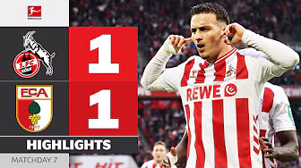 EL MALA-Screamer Secures Draw! | 1. FC KÖLN - FC AUGSBURG | Highlights | MaD 7 – Bundesliga 2025/26 backdrop