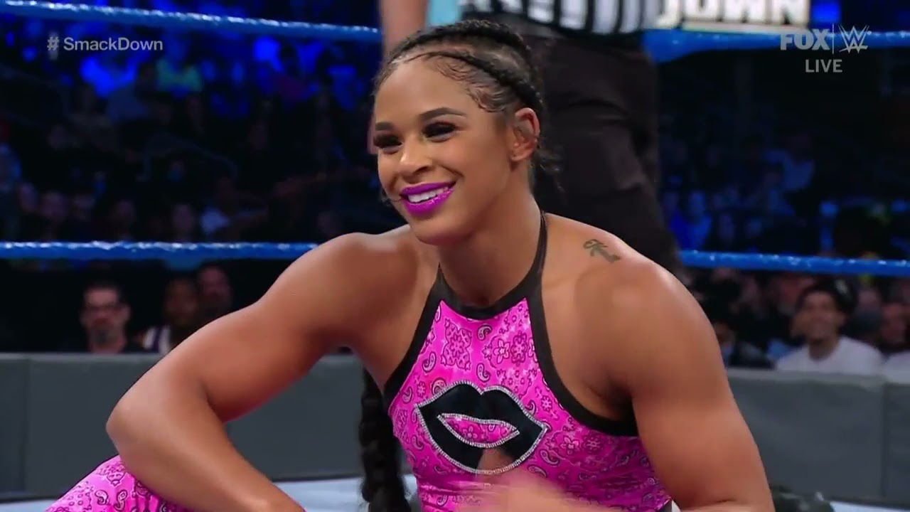 Bianca Belair vs Zelina Vega (Smack Down Women's Championship Contenders Match - Full Match) background