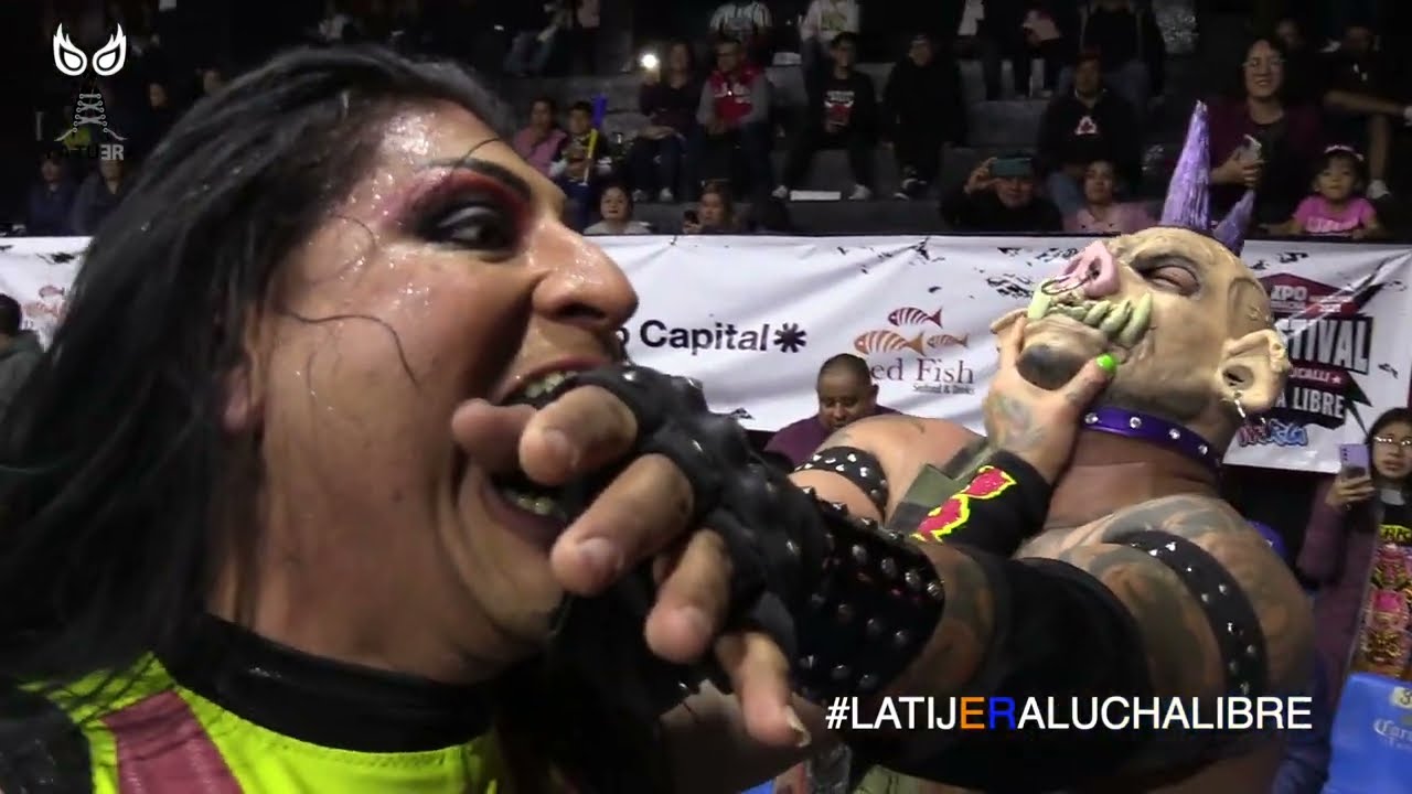La Puerkiza Extrema Vs Las Shotas en la Arena Naucalpan con IWRG y RGR