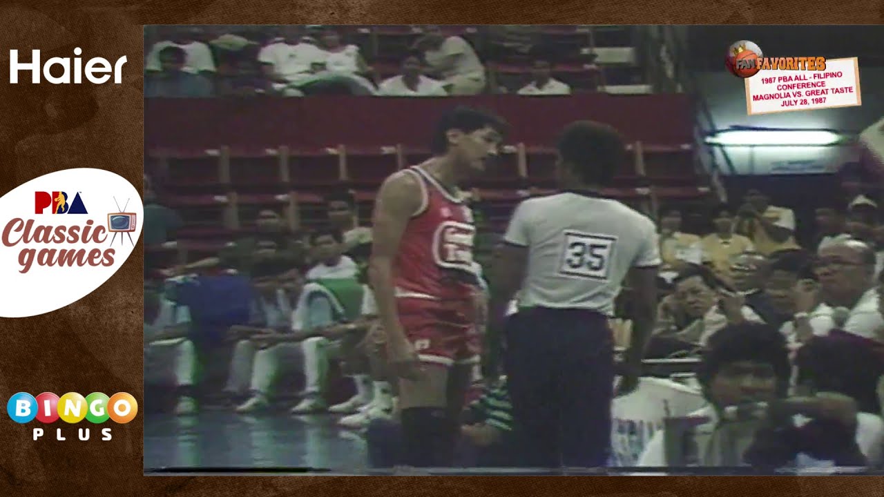 #PBAClassicGames MAGNOLIA VS GREAT TASTE | 1987 All Filipino Conference - 3RD QUARTER background
