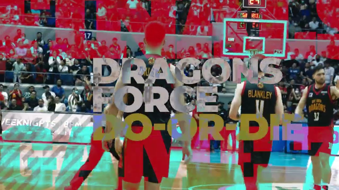 #PBAFinals Game 7: WINNER-TAKE-ALL! Brgy. Ginebra San Miguel vs. Bay Area Dragons KANINO KA? backdrop