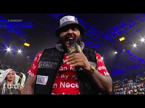 Isaiah "Swerve" Scott introduces his new stable The Hit Row (Full Segment)