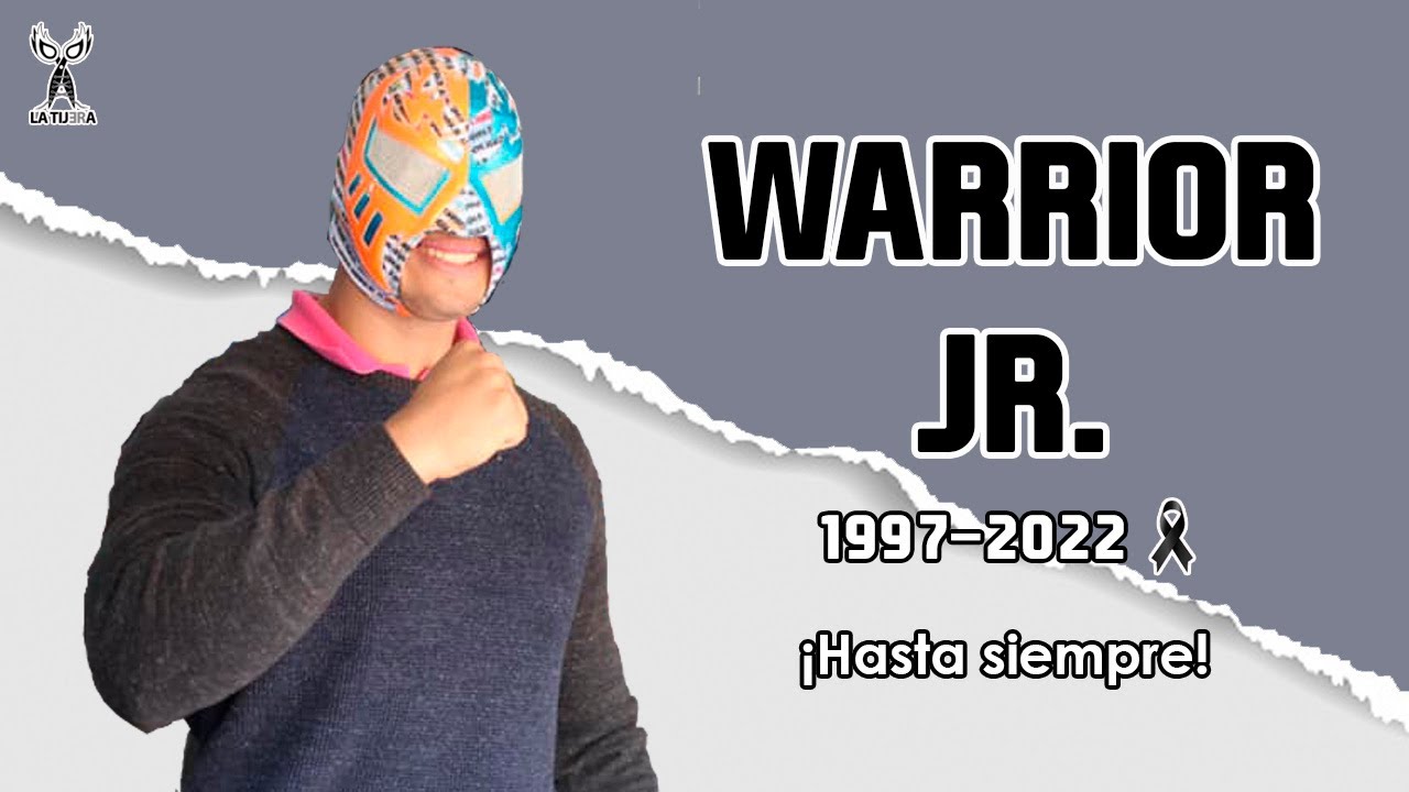 Warrior Jr, joven que parte a la Arena Celestial ¡Hasta siempre! #BlackWarriorJr background