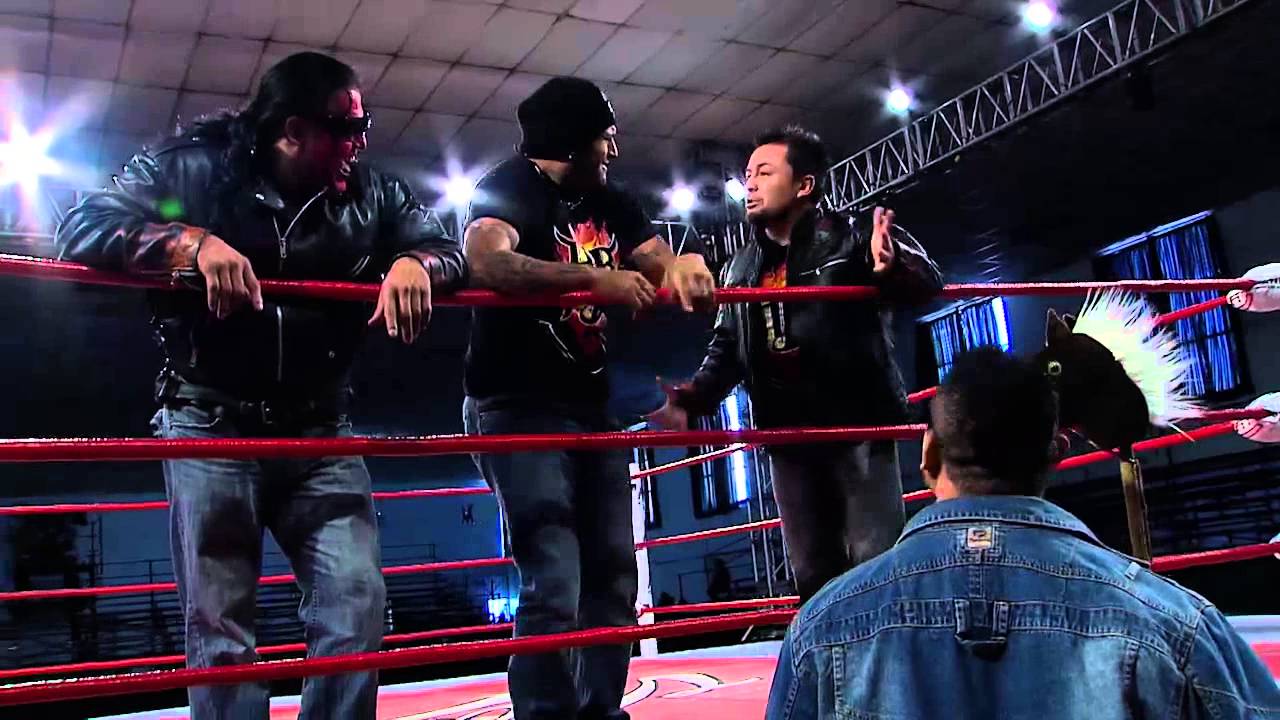 Hell Brothers y Perros del Mal - AAA Sin Límite - Lucha Libre AAA background