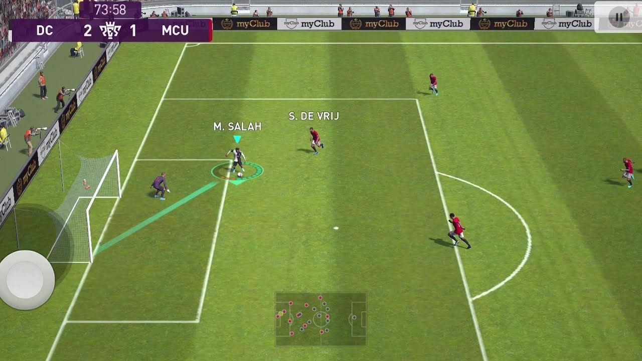 Pes 2020 Mobile Pro Evolution Soccer Android Gameplay #6 background