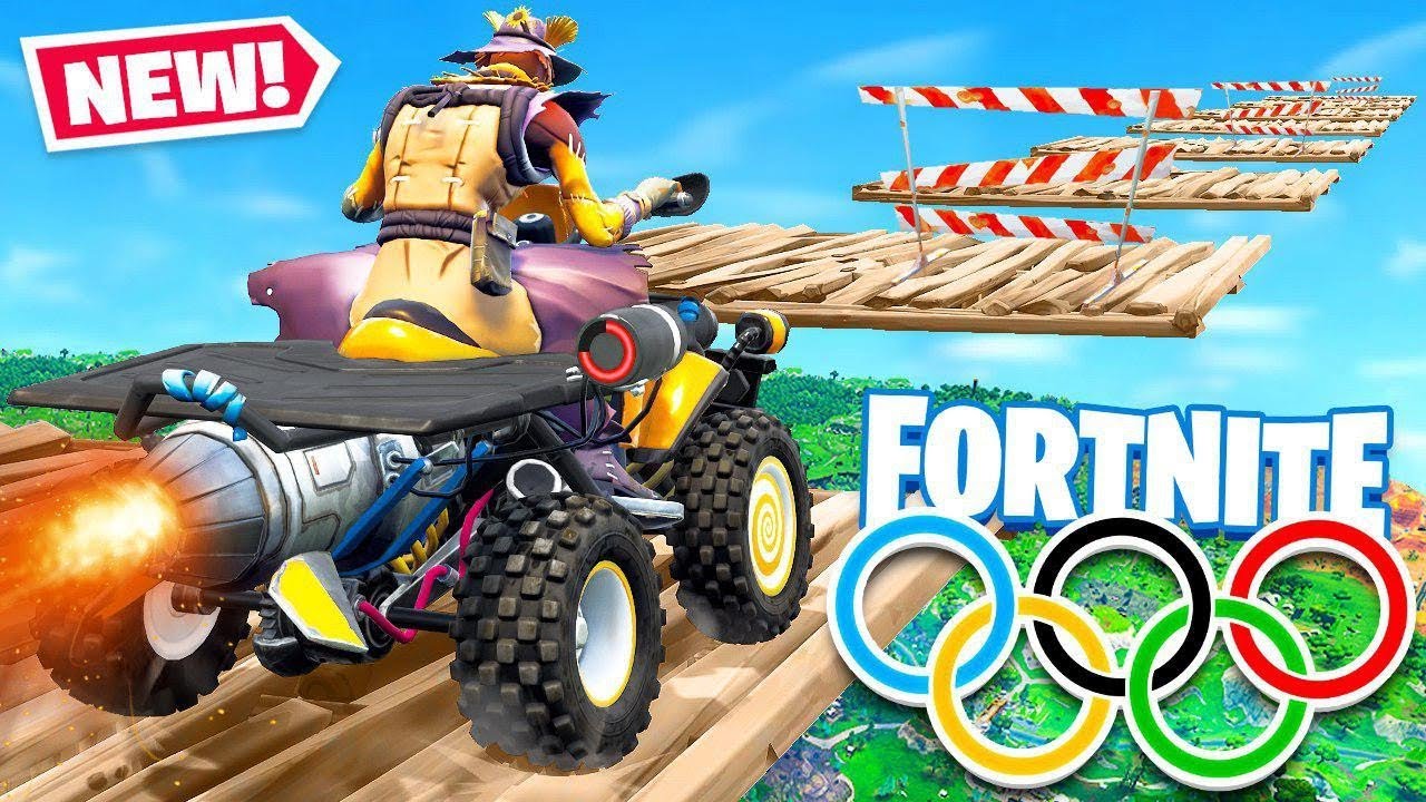 IT'S THE QUADCRASHER OLYMPICS! *NEW* Game Modes in Fortnite! backdrop