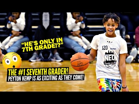 12 Year Old Peyton Kemp Is The #1 Seventh Grader In America!? EXCITING Young Guard Is Next Up!