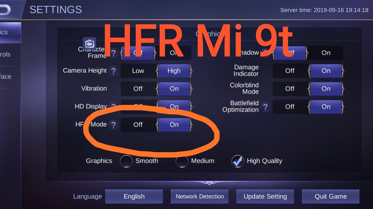 Mi 9t HFR if Finally Here on Mobile Legends: Bang Bang