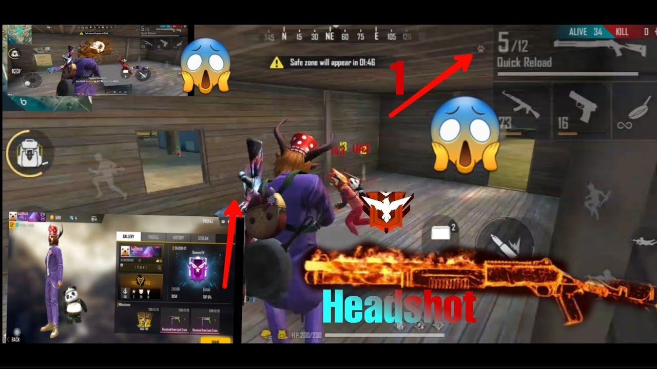 FREE FIRE HIGHLIGHTS SOLO RANKED GAME / Z4 GAMING /THAILAND backdrop