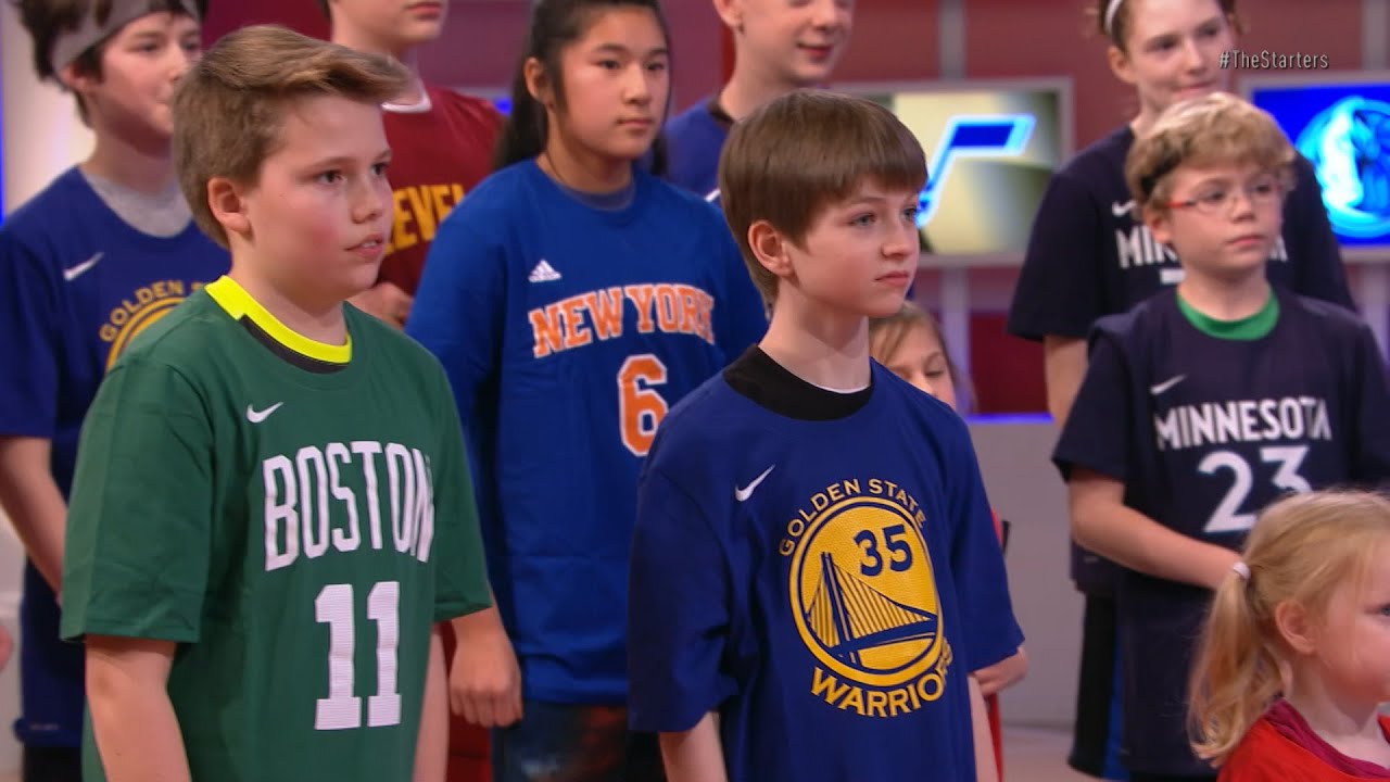 2018 NBA All-Star Draft (with kids) background