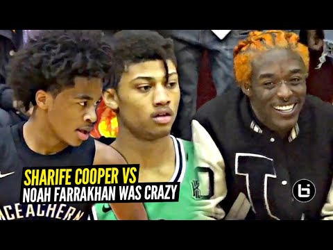 Lil Uzi Watches Sharife Cooper vs Noah Farrakahn GO AT IT & It Was EPIC!!!!!!! background