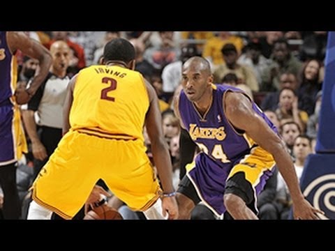 Kobe & Kyrie duel in Cleveland! background