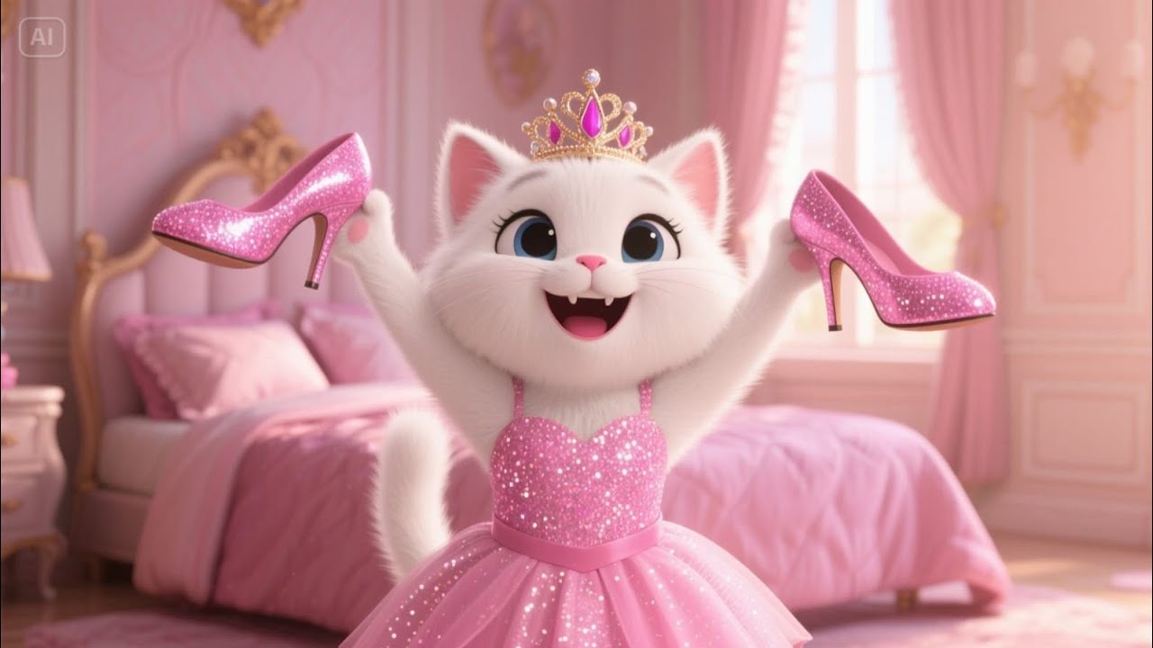 Naughty Kitten apply Makeup for the First Time | Ai cat storyπ±π#CatStory#aicatstory#aicat#CatLovers