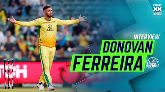 Hear thoughts from Donovan Ferreira ahead of Season 4 | Betway SA20 backdrop