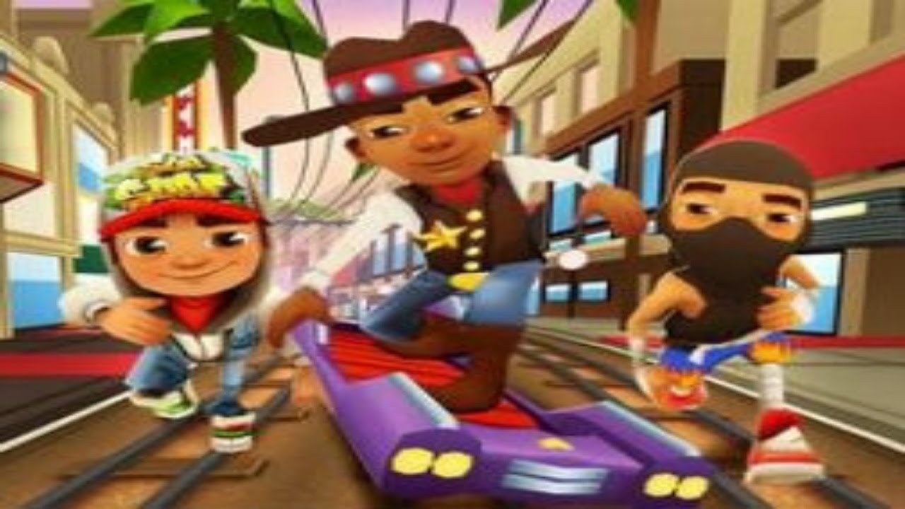 Subway Surfers Los Angeles Android Gameplay background