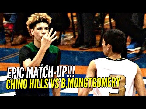 Chino Hills Put Up a FIGHT vs Bishop Montgomery In EPIC BATTLE! FULL Highlights! background