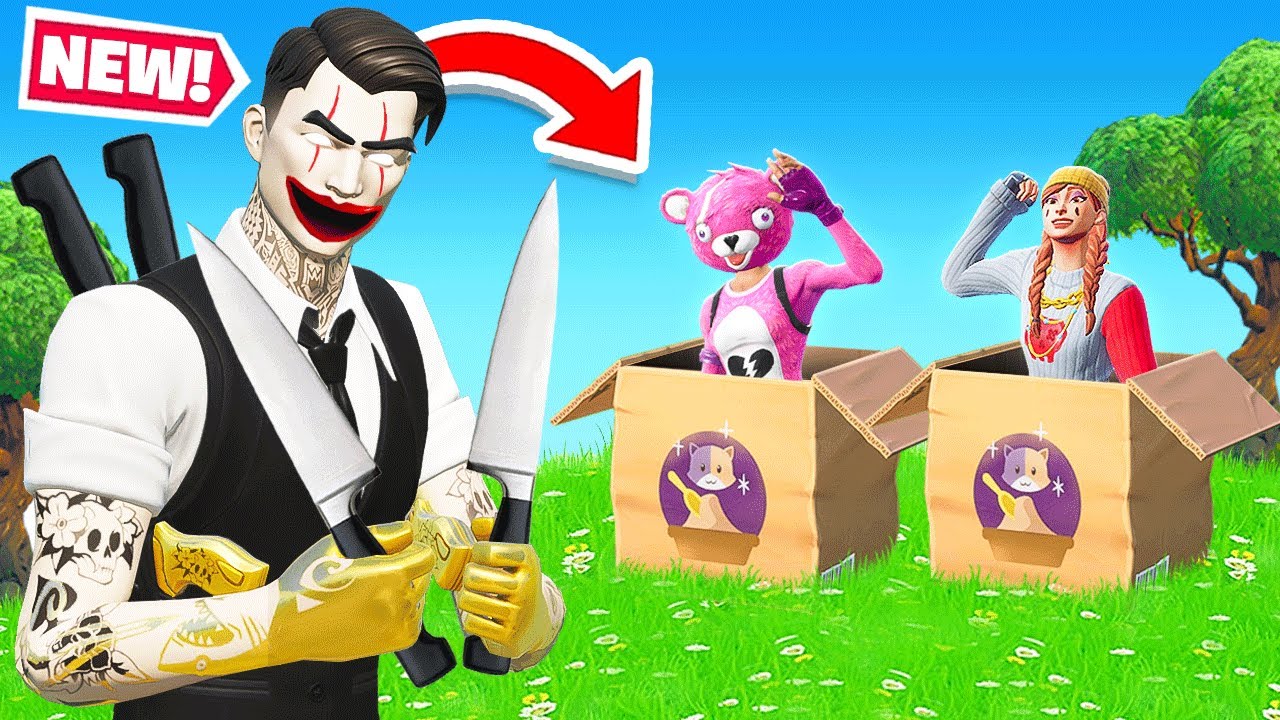 BOX FIGHT Undercover MYSTERY in Fortnite background