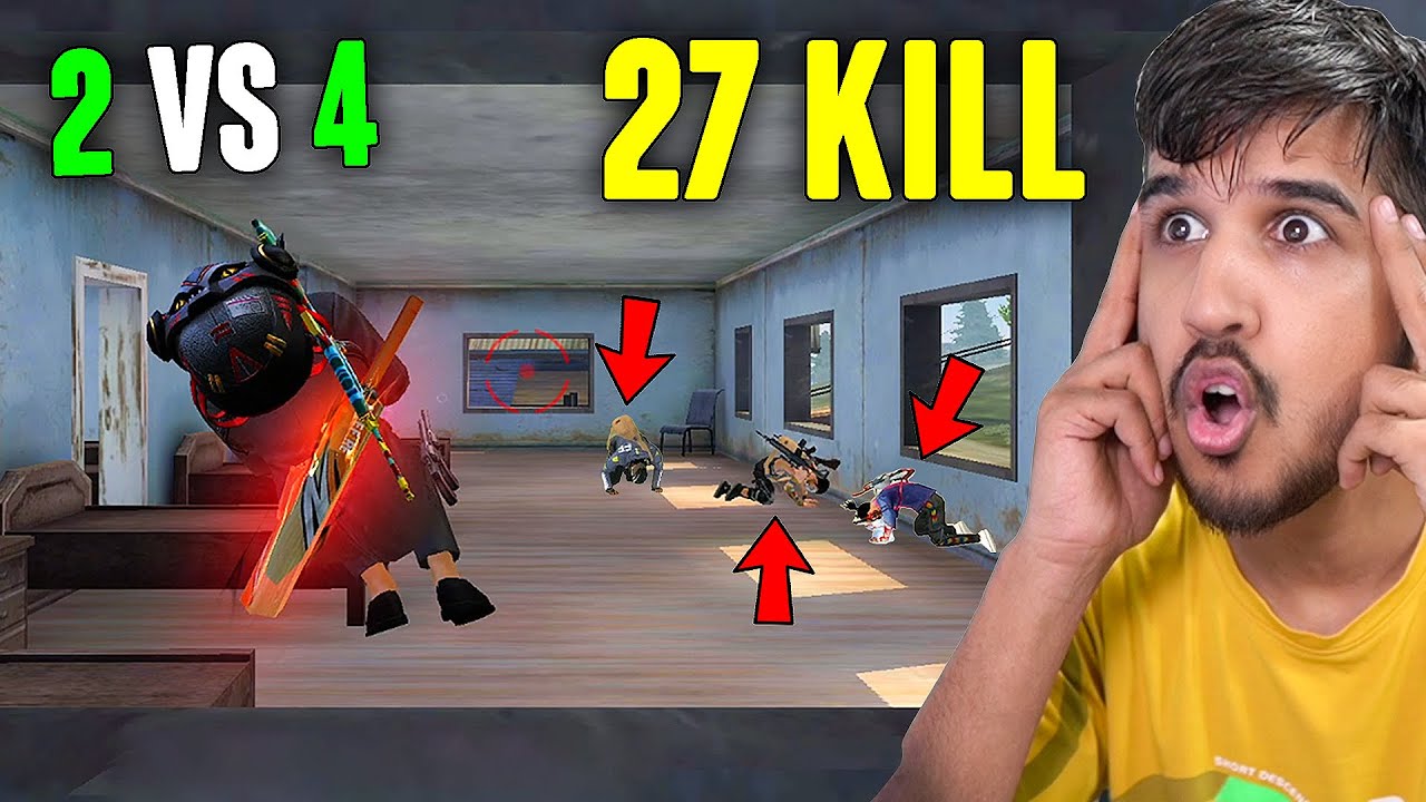 MAG7 GUN DESTRUCTION 27 KILL AJJUBHAI AND AMITBHAI BEST GAMEPLAY - GARENA FREE FIRE background