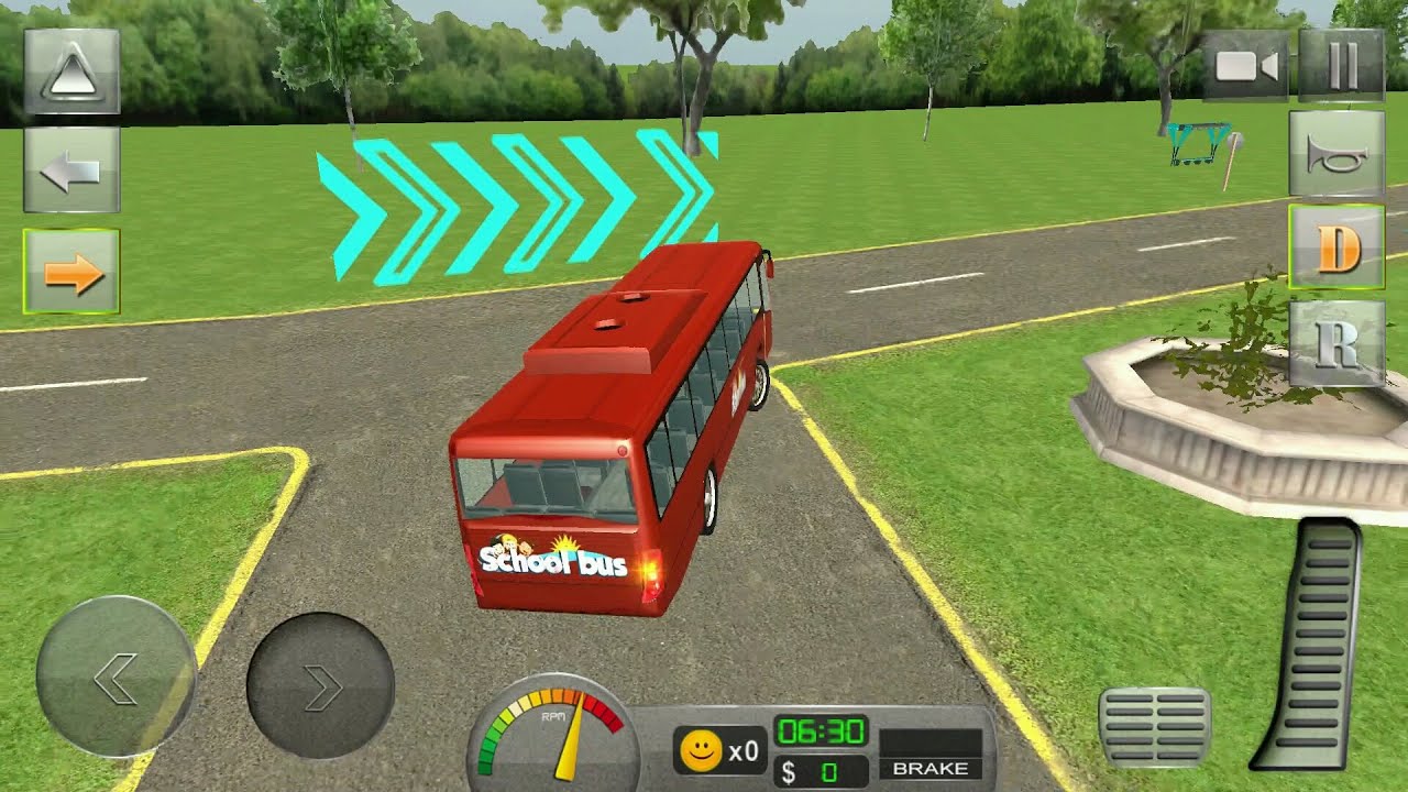 School Bus Driver 3D Simulator Android Gameplay #5 #DroidCheatOfficial background