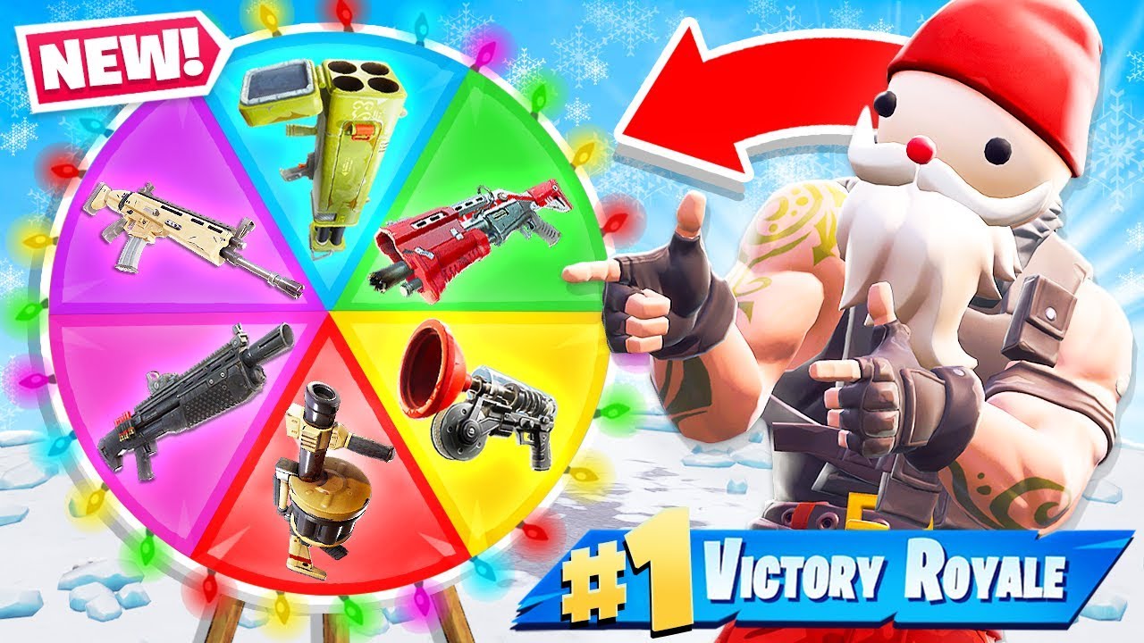 Wheel of Weapons! *NEW* Custom Map! in Fortnite! background