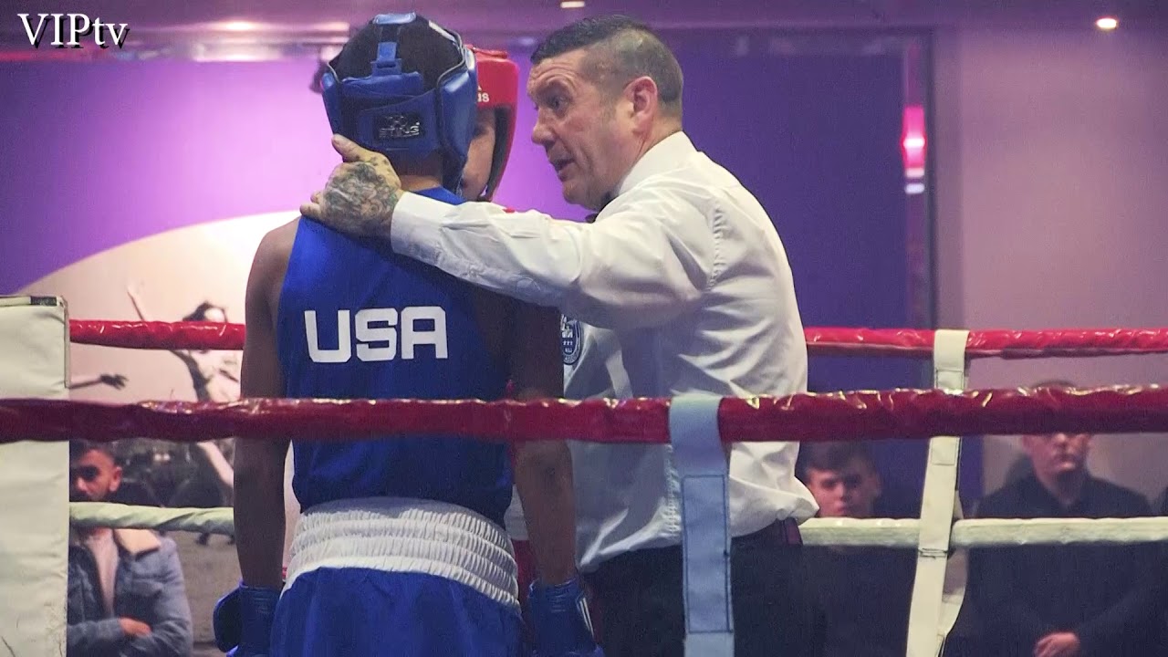 Callum Makin v Chaves Barrientes Eng v USA in Blackpool 13.01.2018