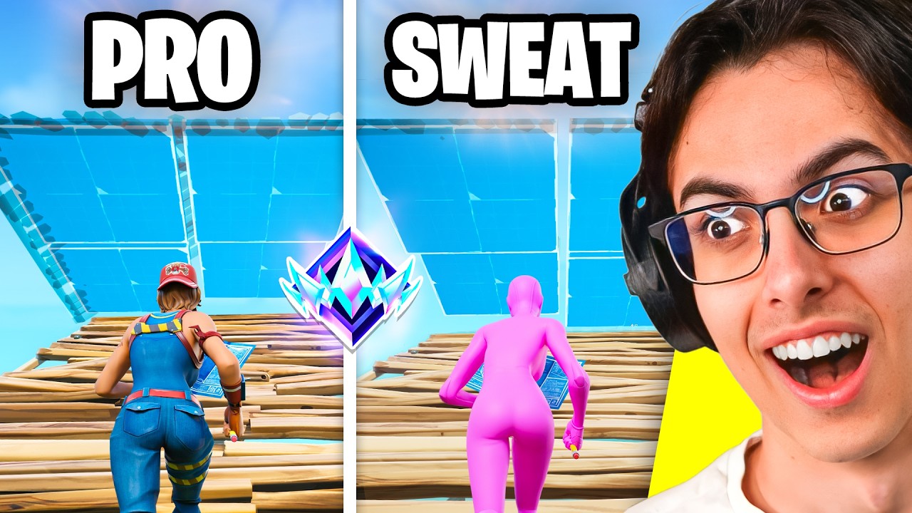 Guess The Fortnite PRO vs Fortnite SWEAT! (Actually Hard) background