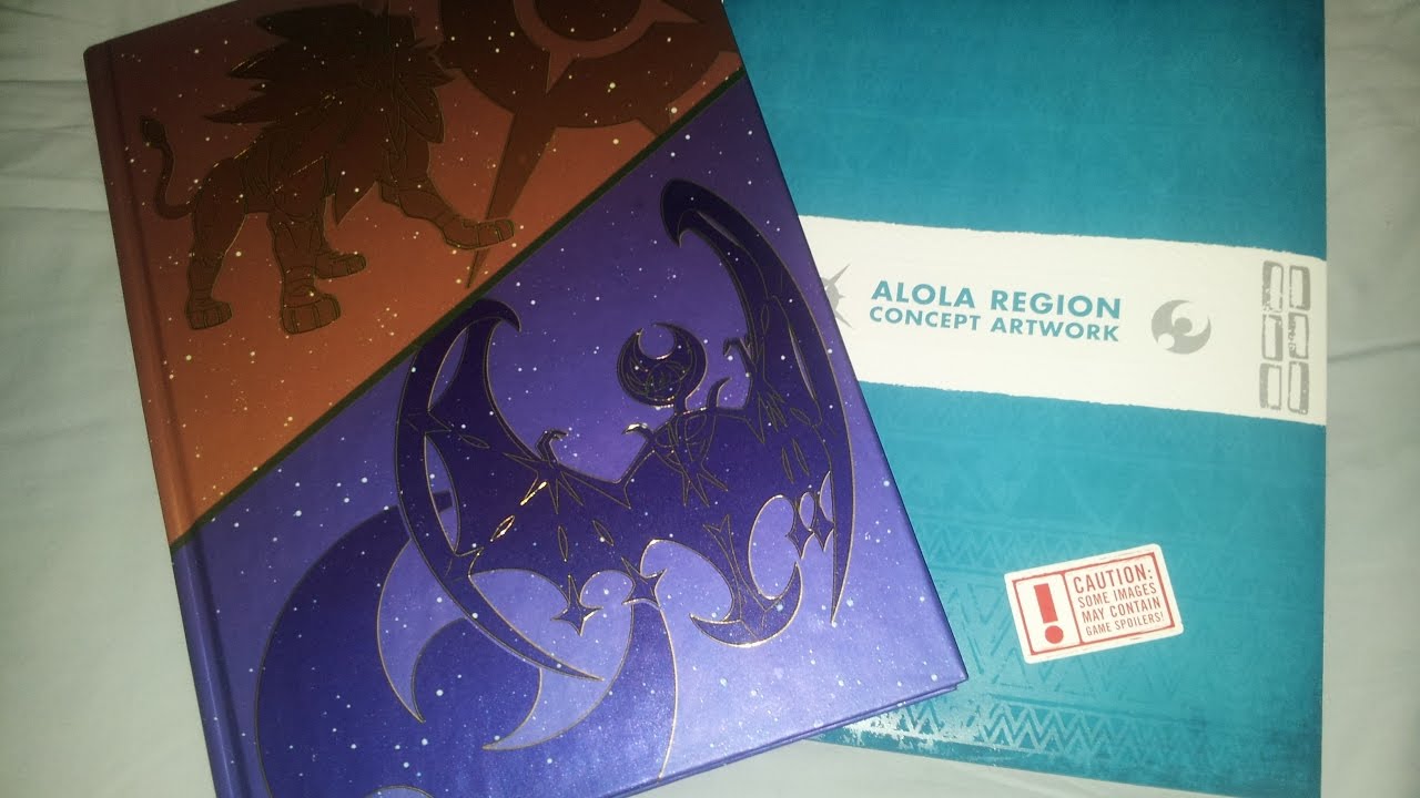 Pokemon Sun&Moon strategy guide book (hardcover) - First impressions and review background
