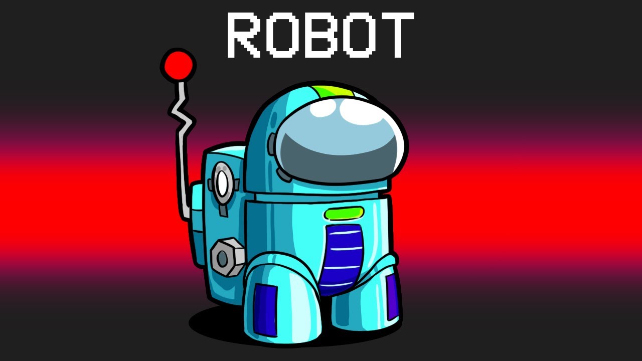 Robot Role in Among Us background