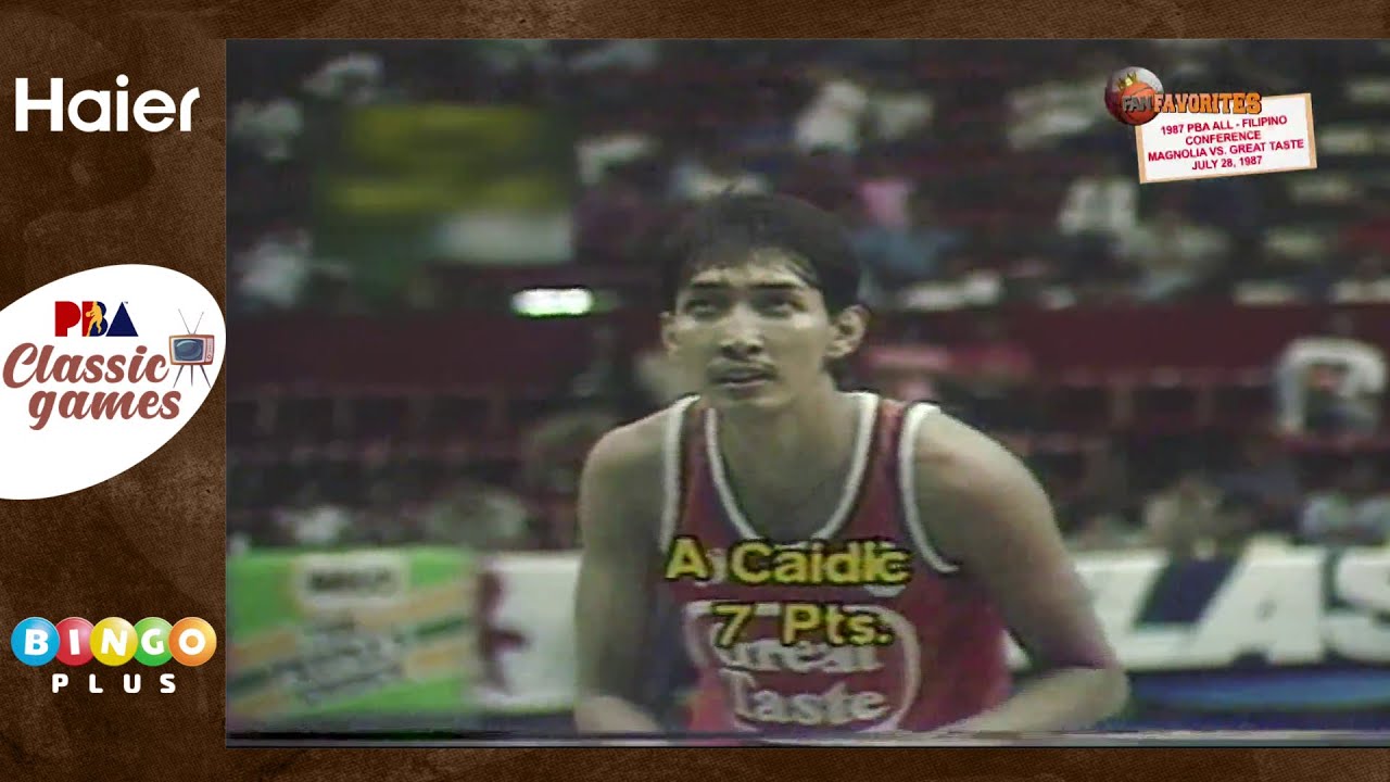 #PBAClassicGames MAGNOLIA VS GREAT TASTE | 1987 All Filipino Conference - 4TH QUARTER background