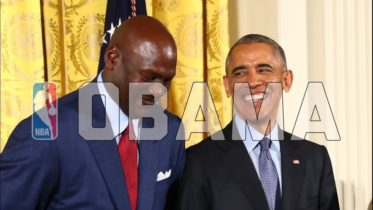 Barack Obama NBA Moments background