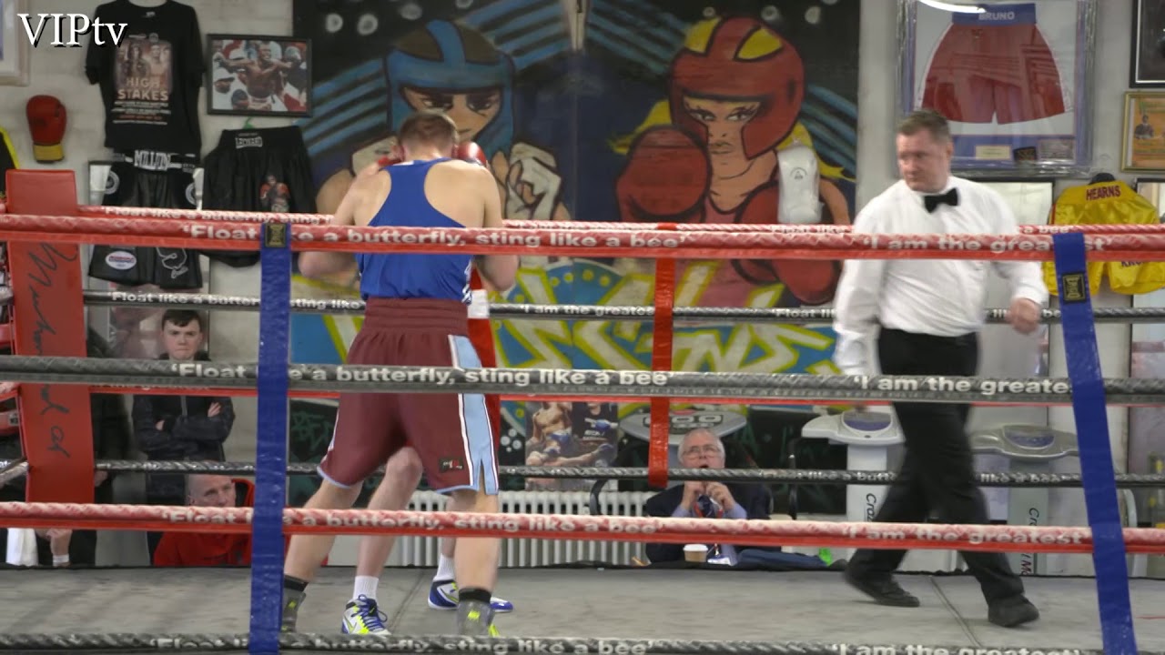 Bradley Rea v Reece Farnhill 75kg NWR Elite Semi Final 2018 background