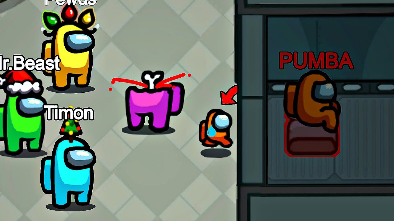 *Worst* Timing Ever in Among Us! Funny Moments #39 backdrop