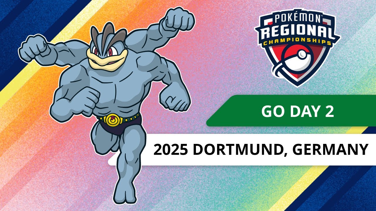 GO Day 2 | 2025 Pokémon Dortmund Regional Championships background