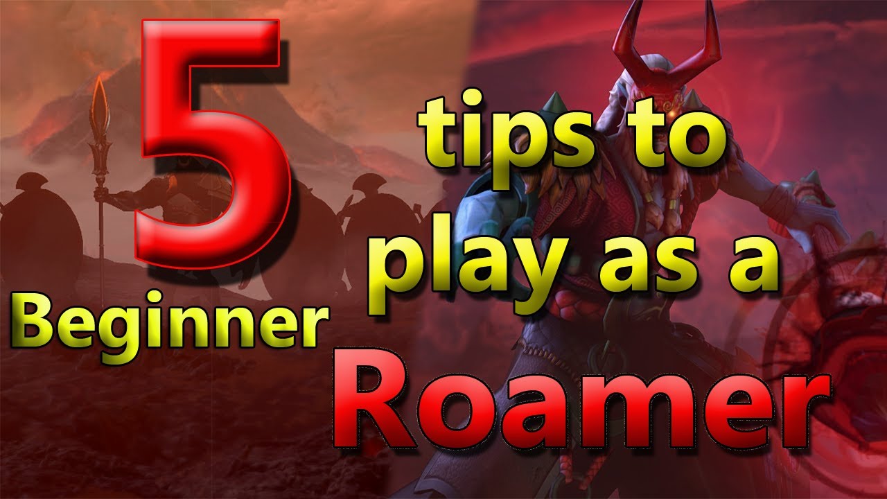 Dota 2 Beginners Guide - 5 tips on how to play dota 2 as a Roamer (2023) background