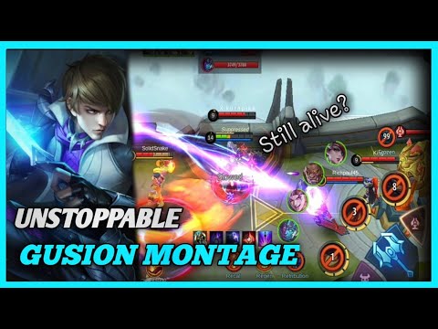 Gusion Montage, Unstoppable Hand Speed - 4 | Mobile legends |