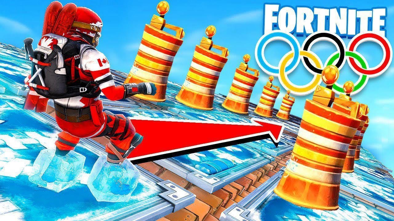 Freeze Trap Winter Olympics!? *NEW* Game Mode! in FORTNITE! background