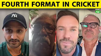 TEST, ODI और T20I के बाद अब आ रहा है CRICKET का एक और FORMAT || AB DE VILLIERS || HARBHAJAN SINGH