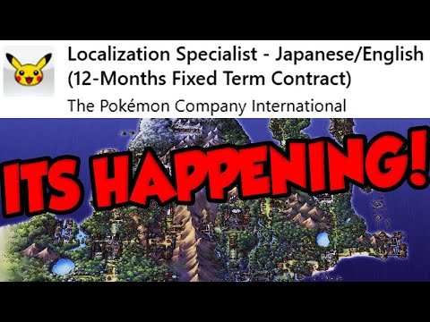 HUGE POKEMON NEWS! 37 Pokémon Company Job Listings For NEW POKEMON GAME!