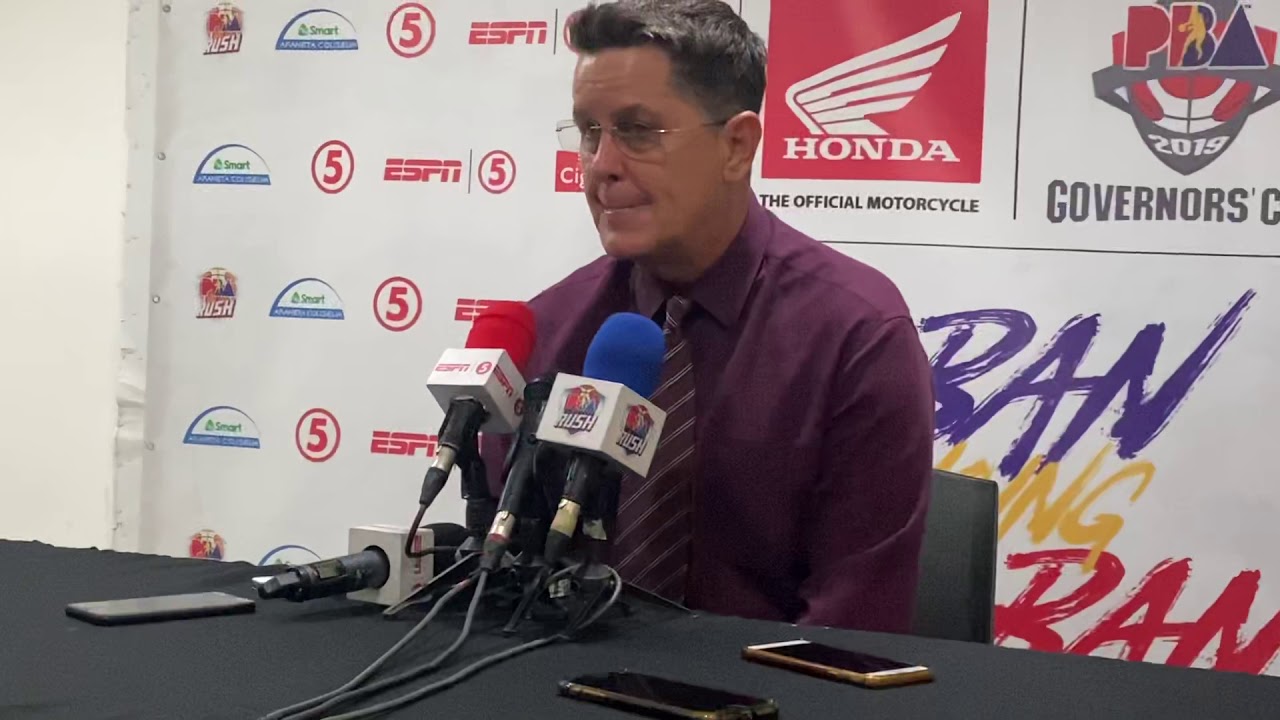 Post-Game Interview: Ginebra Head Coach Tim Cone background