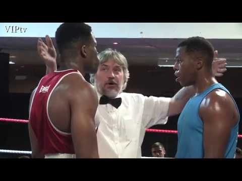 Marcus Adigun v Marvin Tomlinson NWR Senior A Development S/F 86kg background