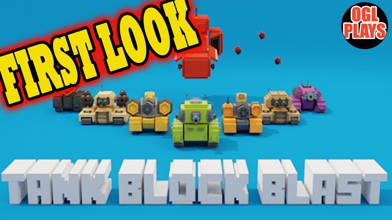 Tank Block Blast Gameplay First Look (Android iOS) background