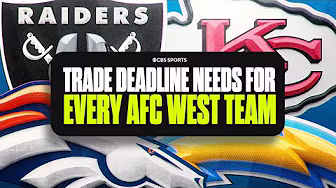 Trade deadline needs for EVERY AFC West team: Chiefs, Chargers, Broncos, and Raiders