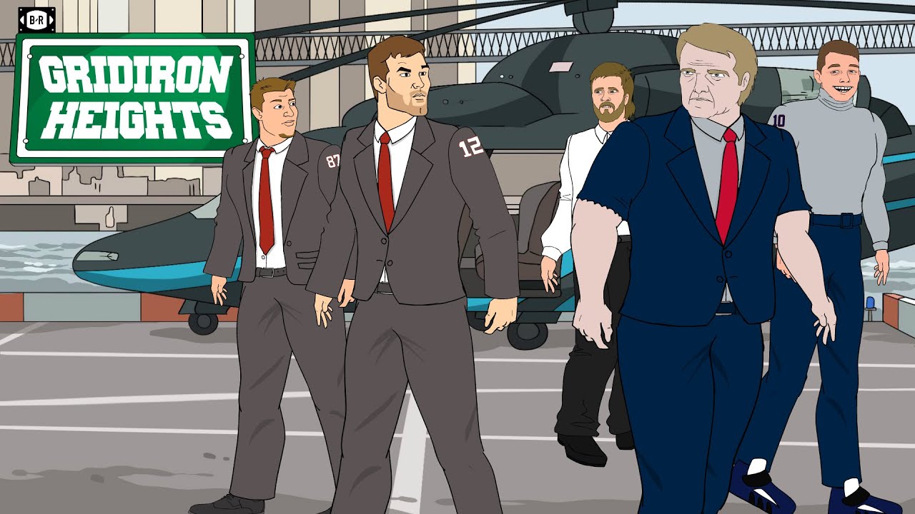 Tom Brady and Bill Belichick Star in 'Succession' Parody | Gridiron Heights S6 E8 background