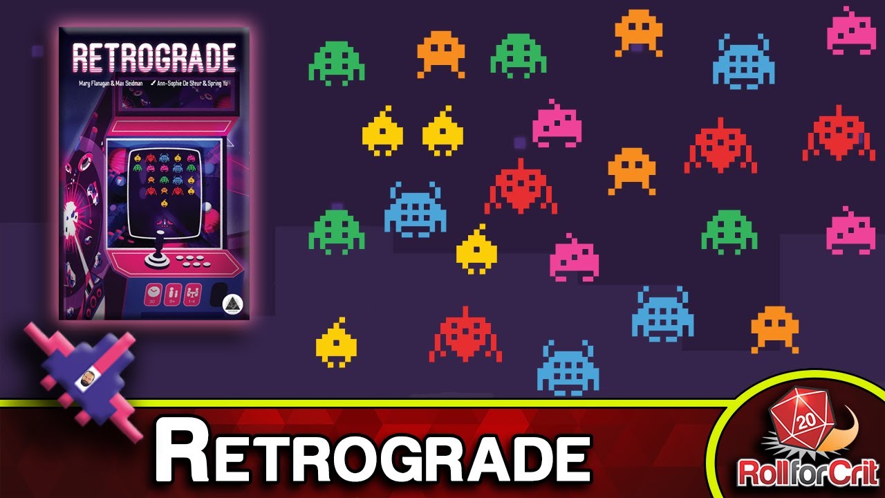 Retrograde Review | Classic Arcade Brought to the Tabletop background