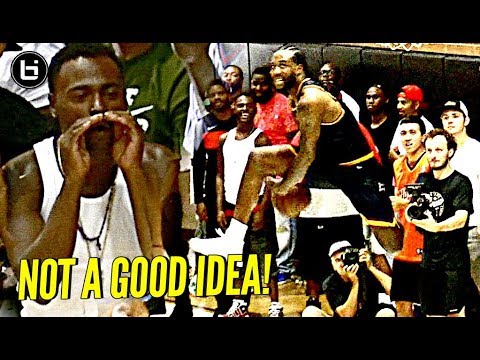 DON'T TALK TRASH TO NBA PLAYERS! DeMar, JaVale McGee, Julius & Swaggy P Have Fun w/ Trash Talkers! background