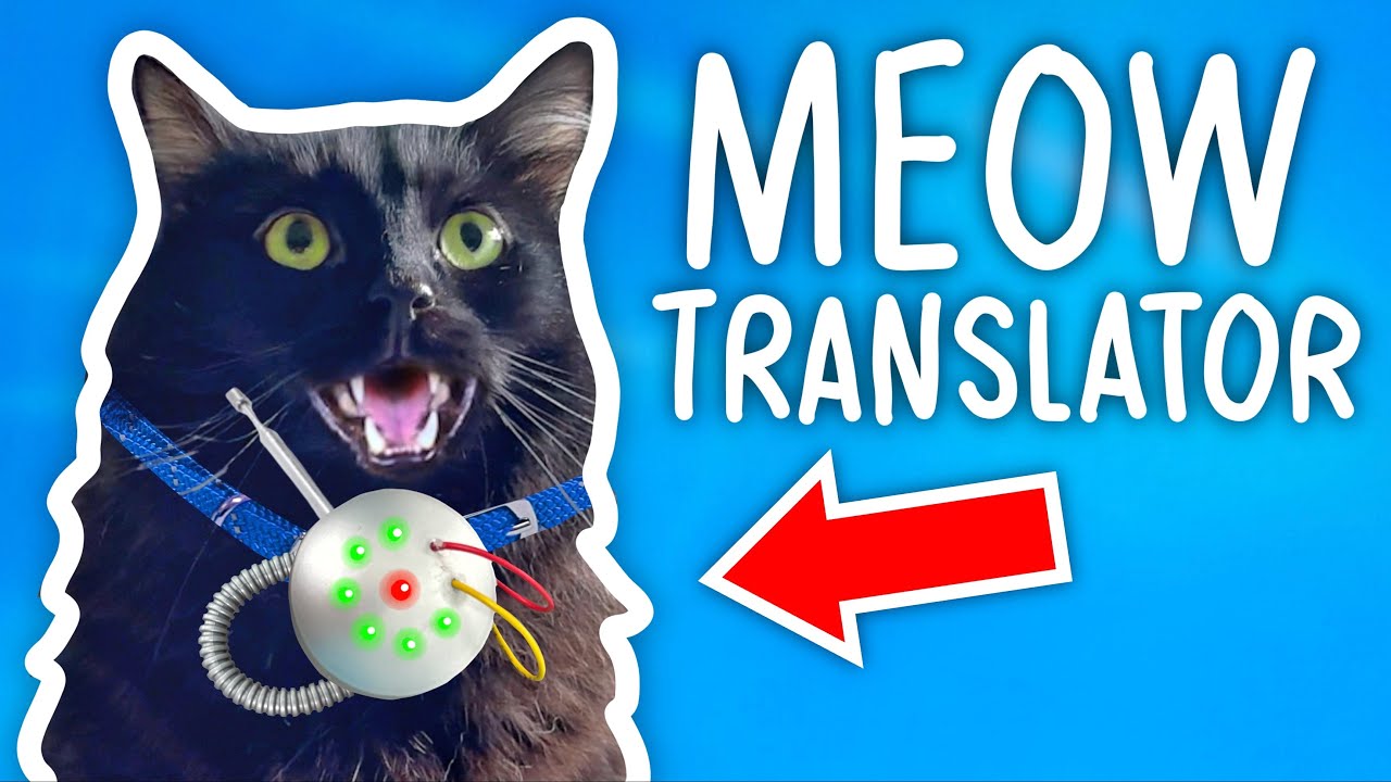 Incredible Cat Tech background